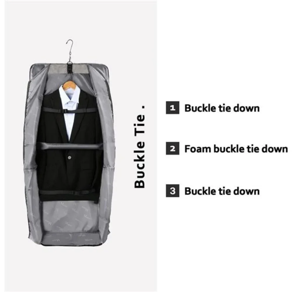 New Carry On Garment Bags for Travel, Water Resistant Hanging Suit Bag